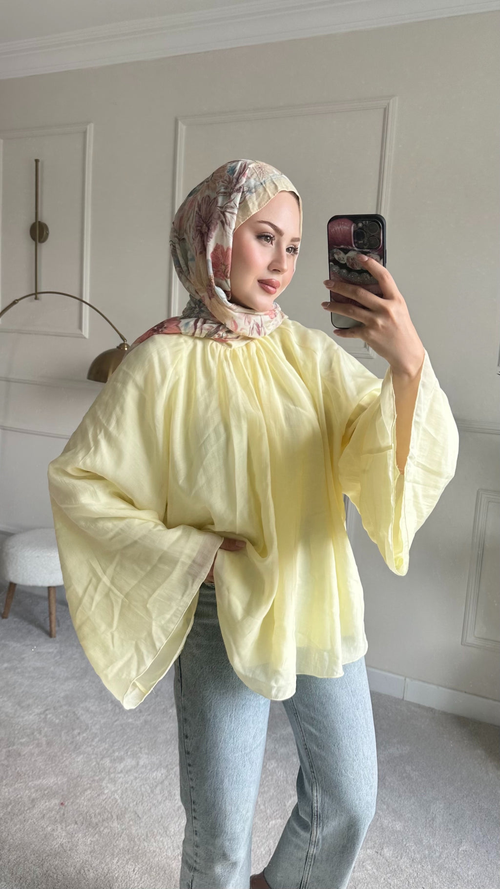 Basic tunik sarı