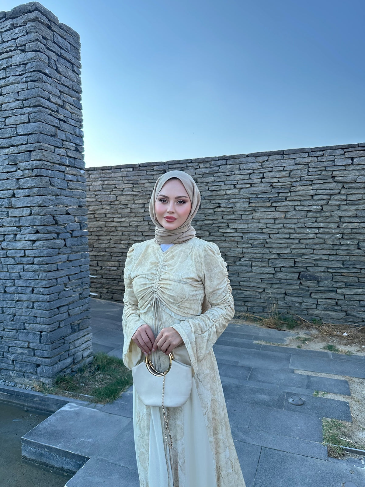 Elisa elbise yeşil