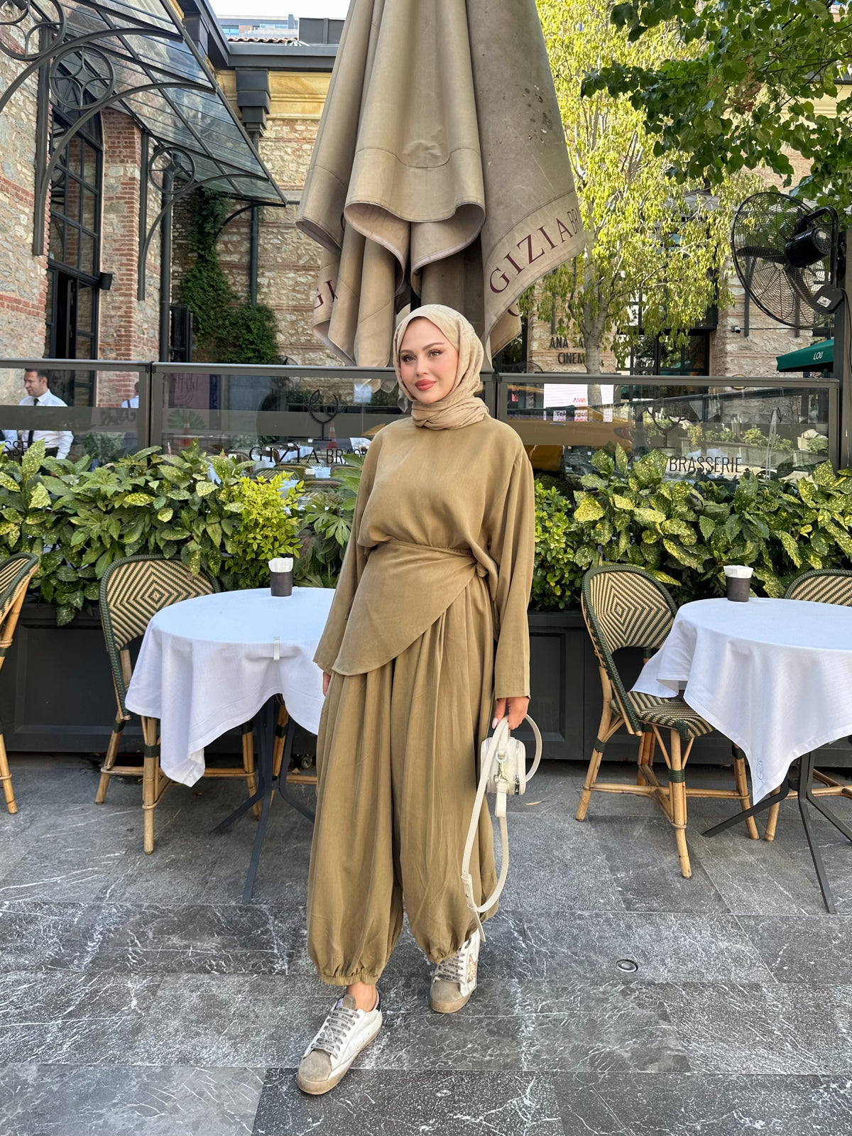 Şalvar model takım haki