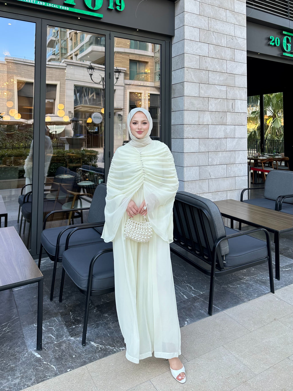Abiye tulum tereyağ sarısı