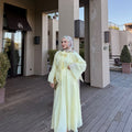 Flora Elbise Tereyağı Sarısı