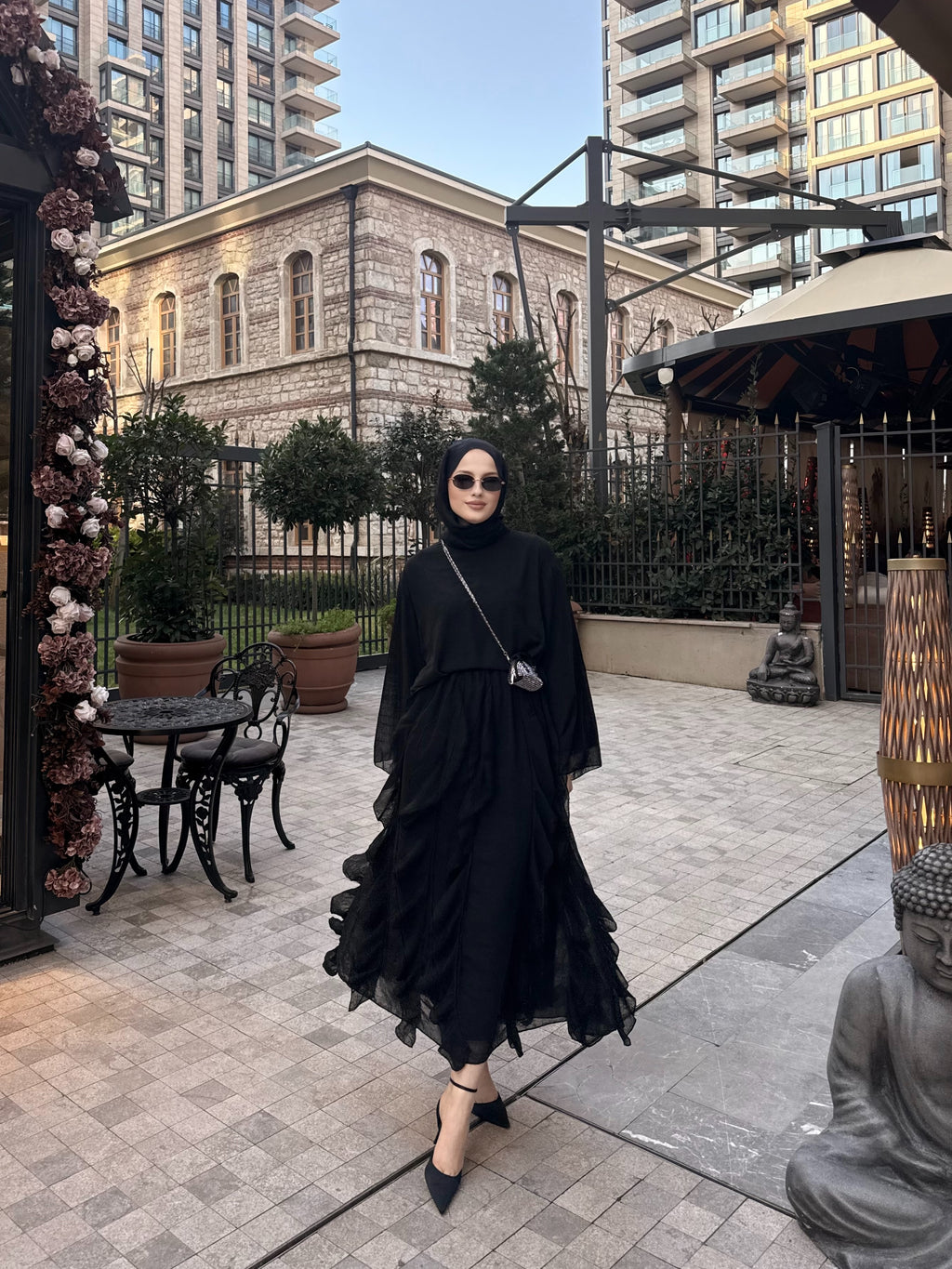 Elena takım siyah