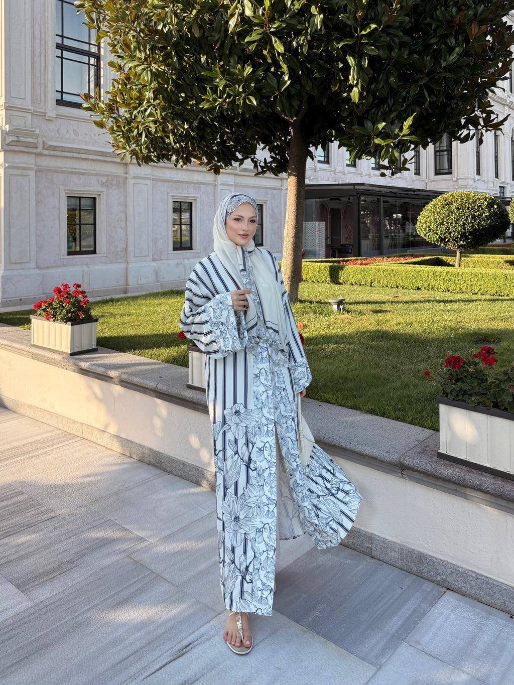 Şal dahil abaya şal dahil lacivert