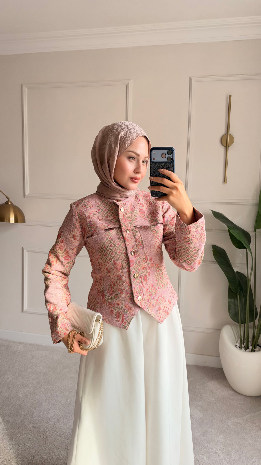 Rüya ceket pembe