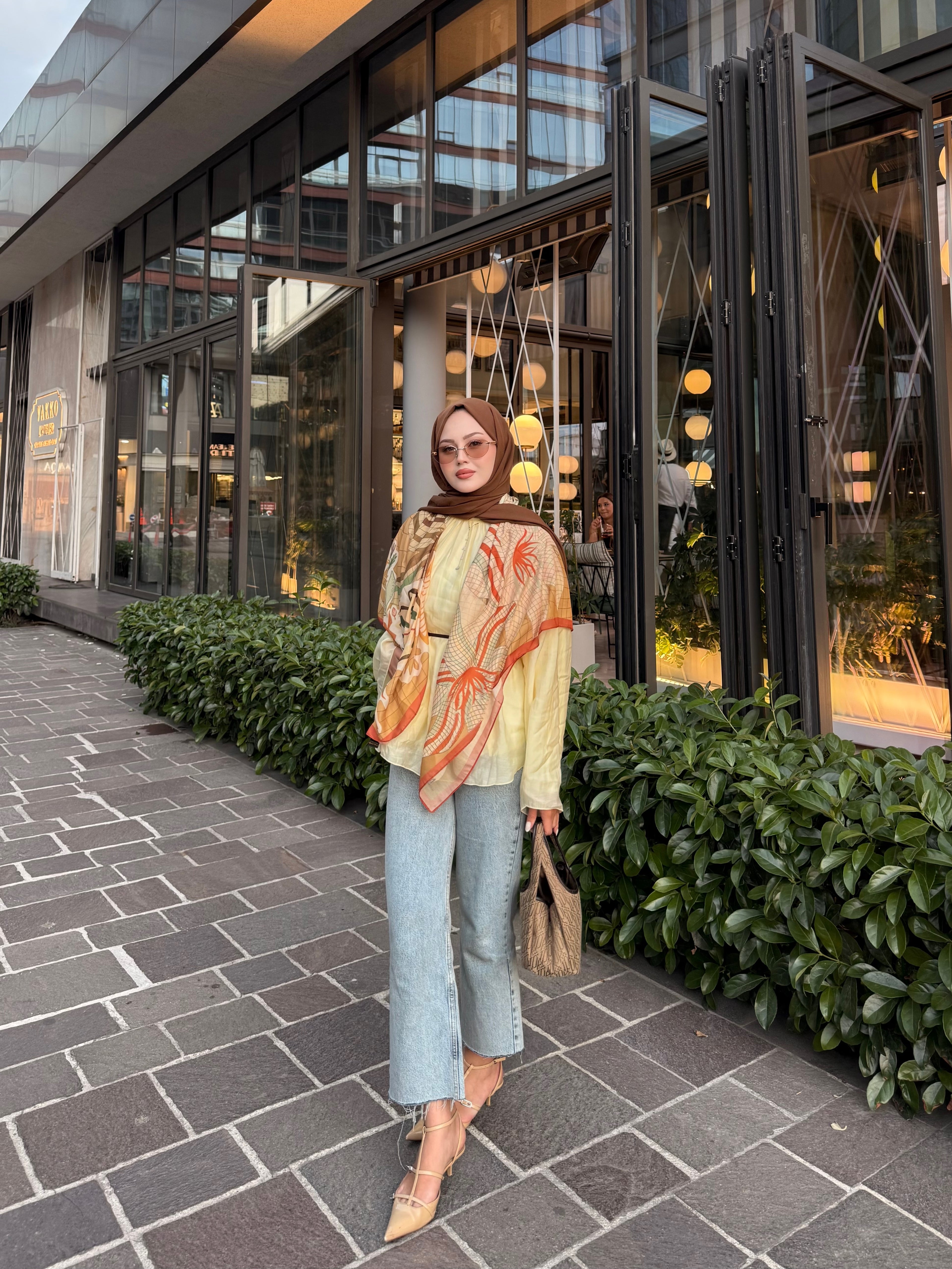 Basic tunik sarı