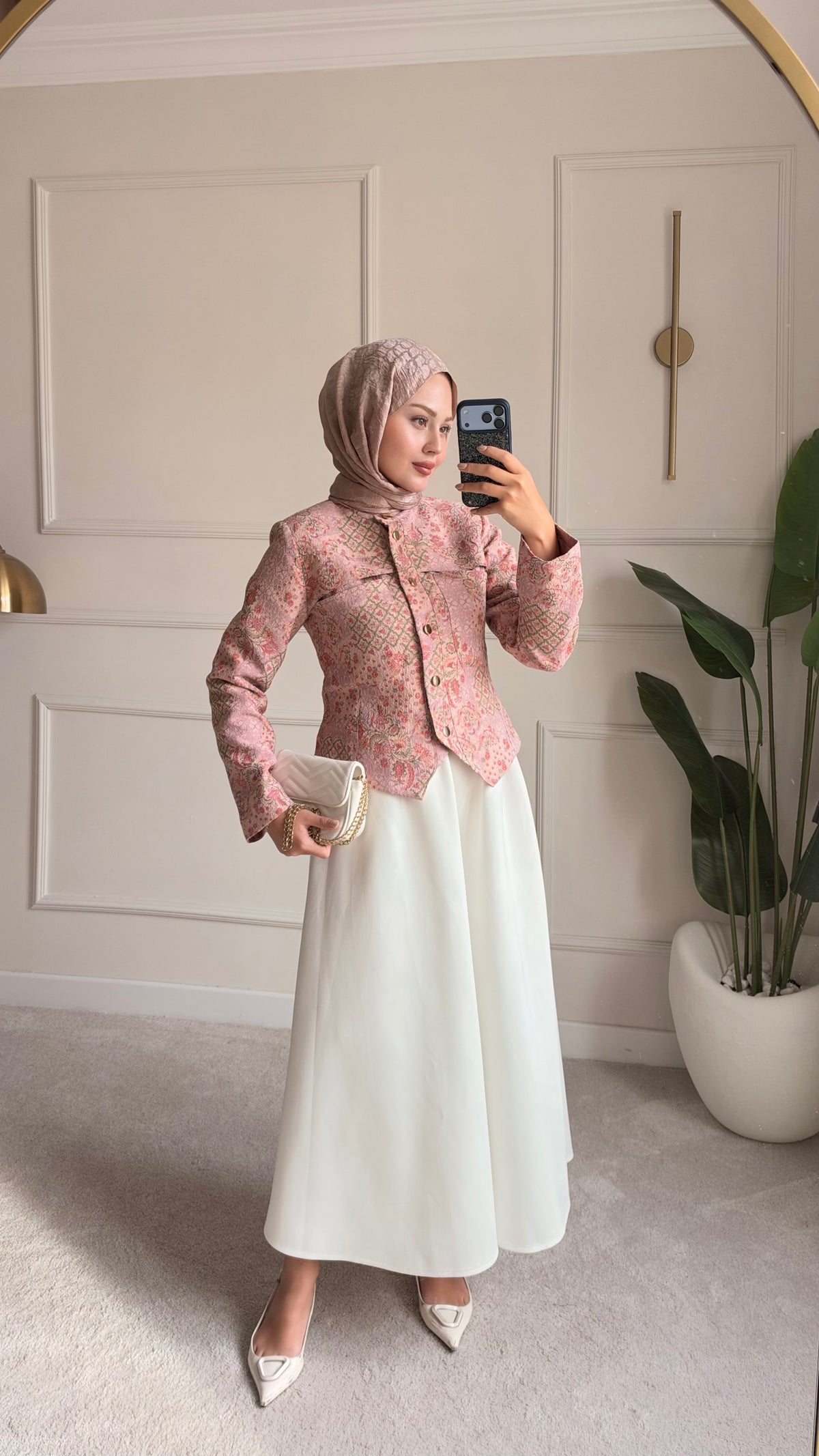 Rüya ceket pembe