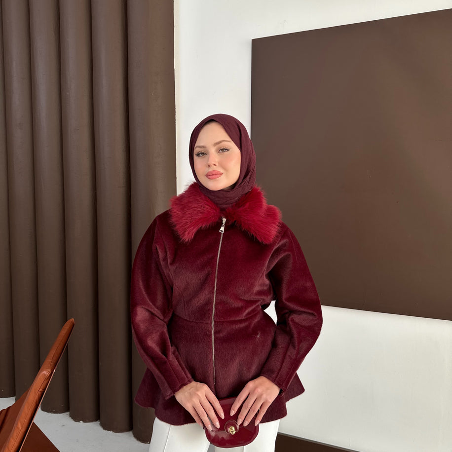 Premium İthal Kaban Bordo