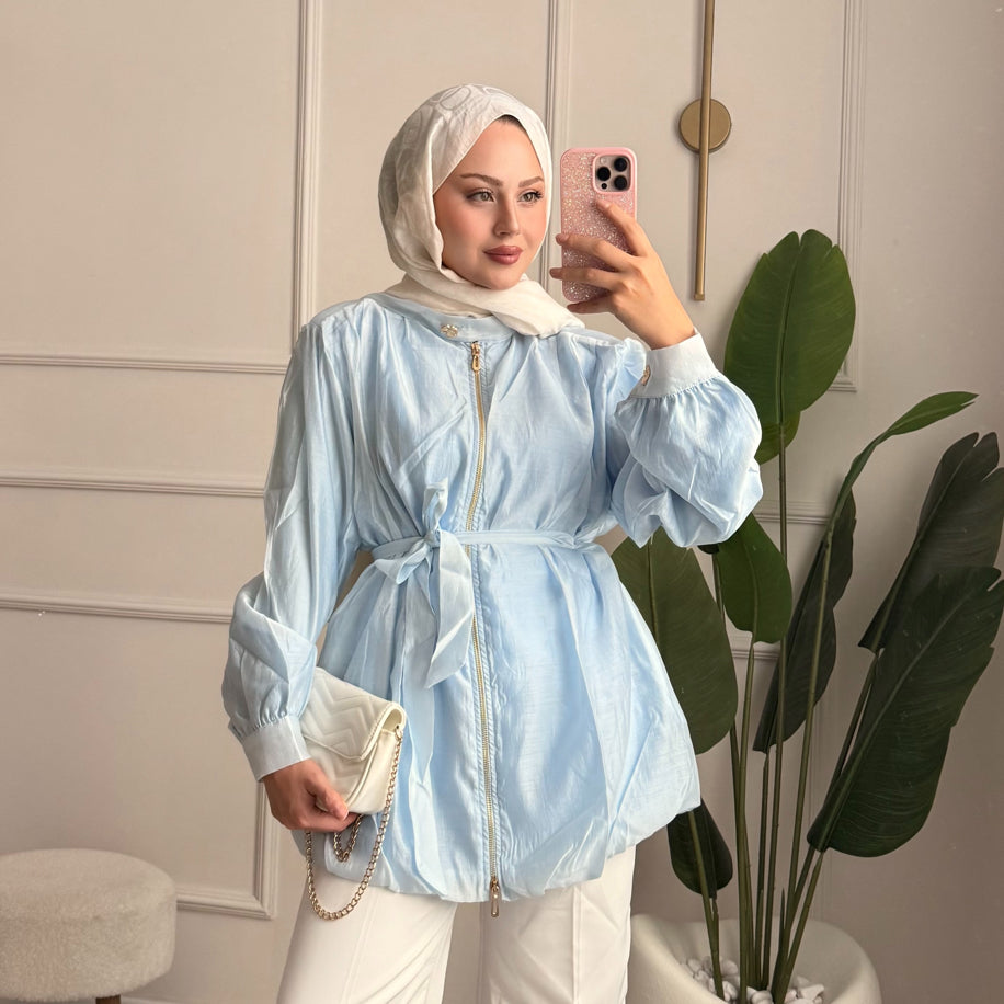 Premium kap bebe mavisi