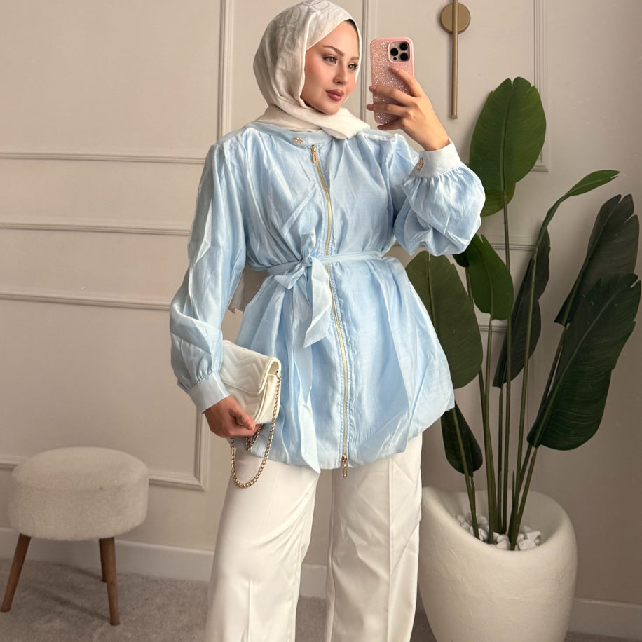 Premium kap bebe mavisi