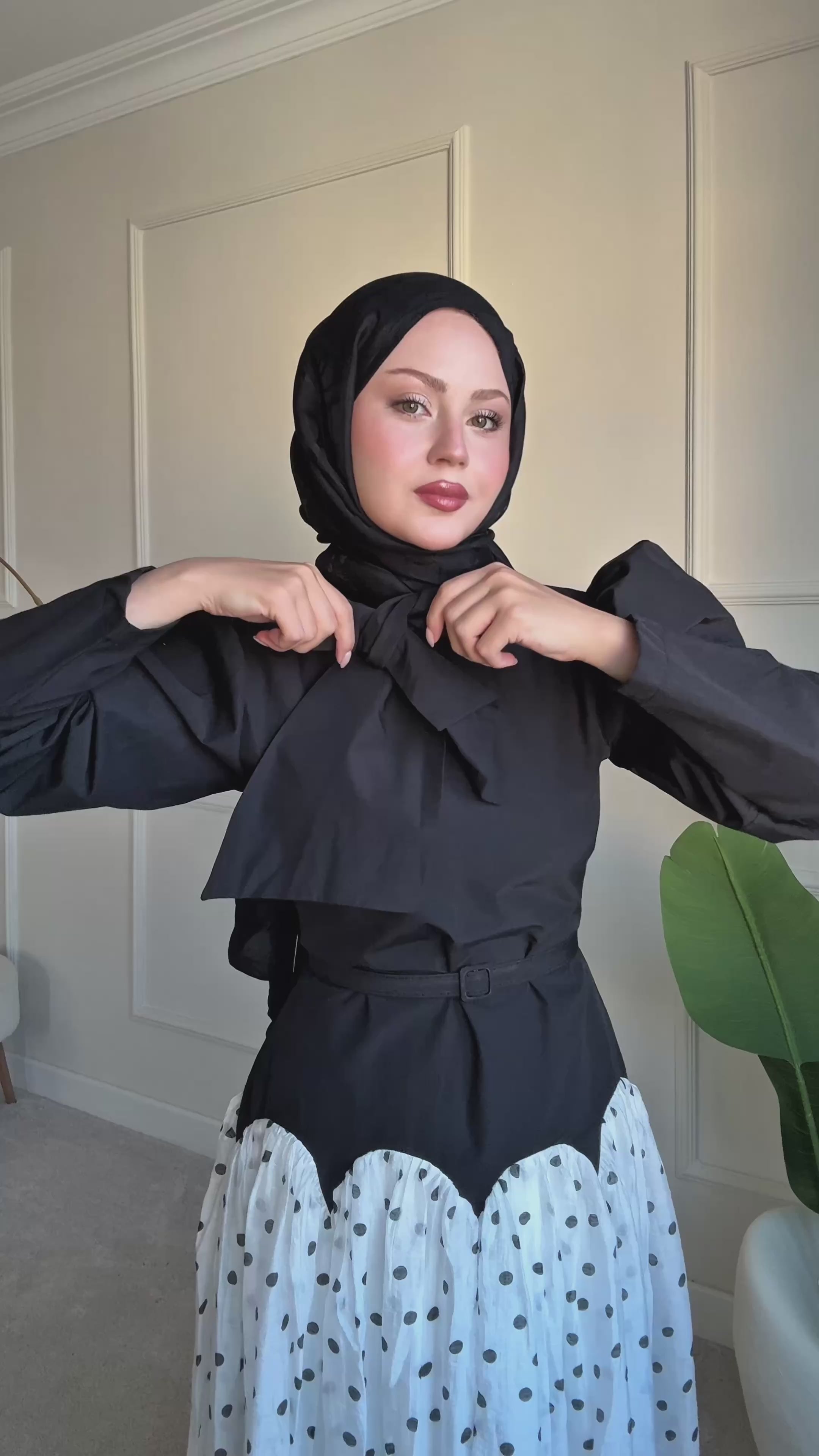 Leydi elbise siyah